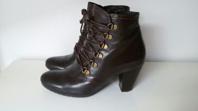 Botines Piel Marrón