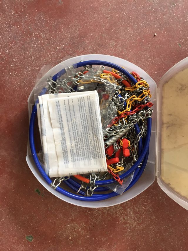 Cadenas de nieve para ruedas varias medidas 13-16
