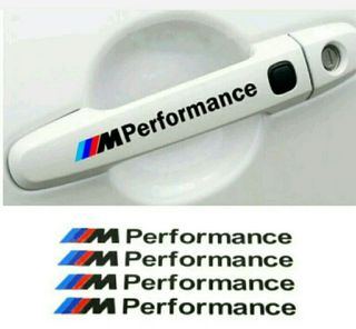 4 pegatinas para manetas BMW