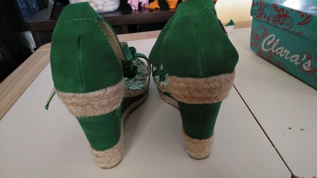 Sandalias de cuña Made in Spain