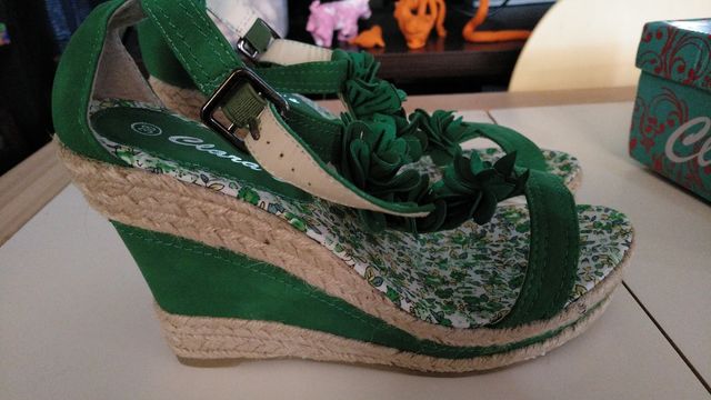 Sandalias de cuña Made in Spain