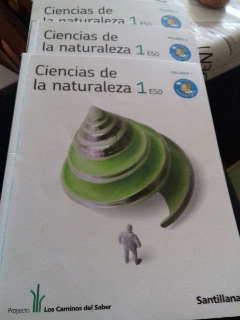 libros de 1°eso Ciencias de la naturaleza
