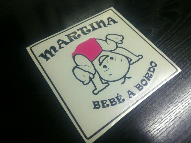 Pegatinas Bebe a bordo varios modelos