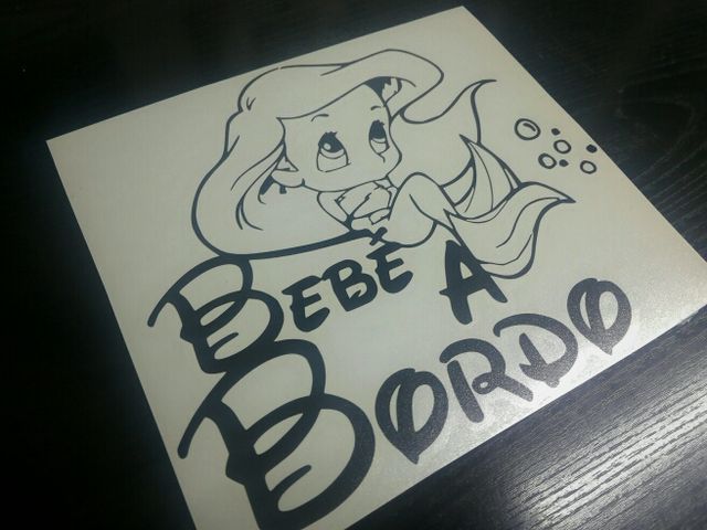 Pegatinas Bebe a bordo varios modelos