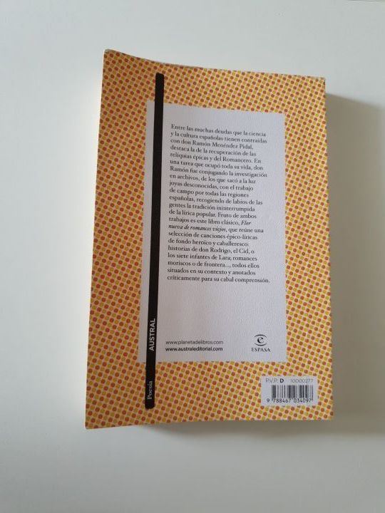 Flor Nueva de Romances Viejos Ramon Menendez Pidal