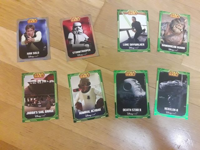 cartas Star wars disney store