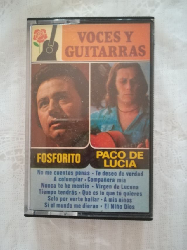 cassete Fosfórito y Paco de Lucía