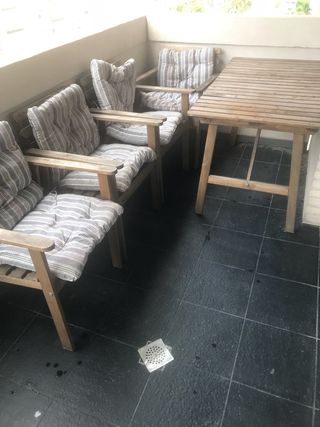 Mueble Ikea terraza de segunda mano en WALLAPOP