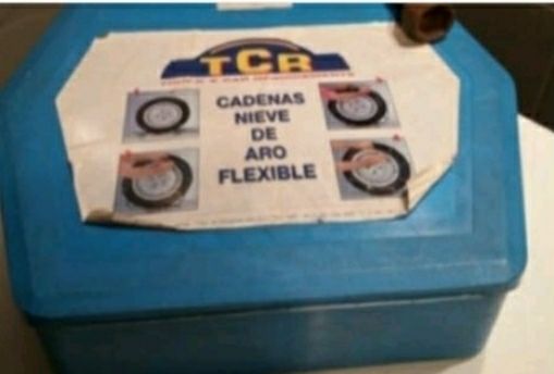 cadenas  nieve