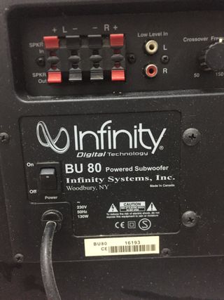 infinity bu 80