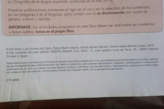 Matematicas Anaya cuarto primaria de segunda mano por 15 € en Madrid ... Matematicas Anaya cuarto primaria de segunda mano por 15 € en Madrid ...