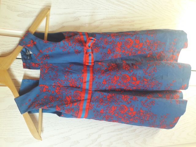 vestido niña talla 5-6