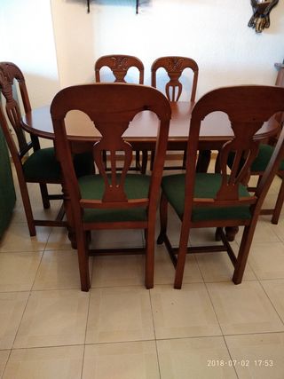 Mesa comedor con sillas de segunda mano en la provincia de Almería ... Mesa comedor con sillas de segunda mano en la provincia de Almería ...