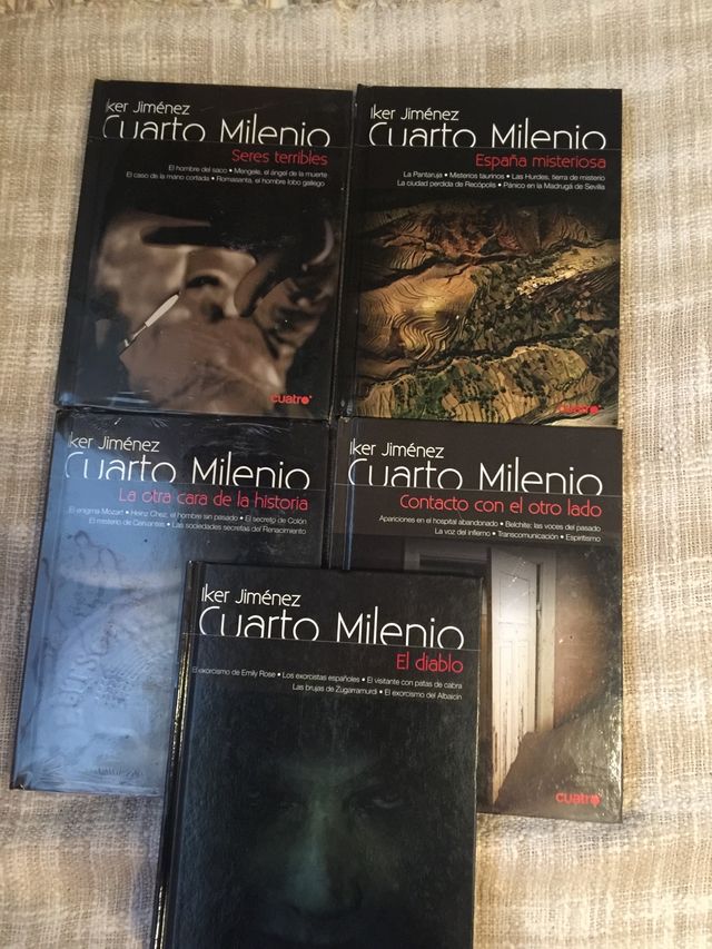 Libro más dvd cuarto milenio de segunda mano por 15 € en Toledo en ... Libro más dvd cuarto milenio de segunda mano por 15 € en Toledo en ...