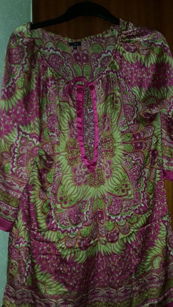 Caftan sedoso. manga 3/4