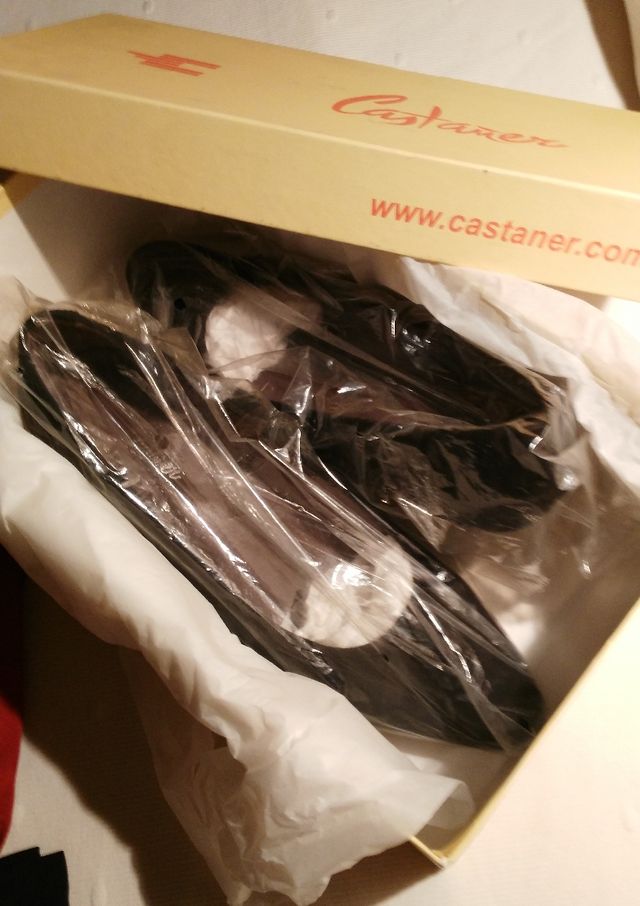 Scarpe in pelle scamosciata nera