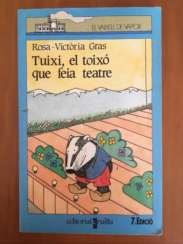 Libro: "Tuixi,  el toixó que feia teatre"
