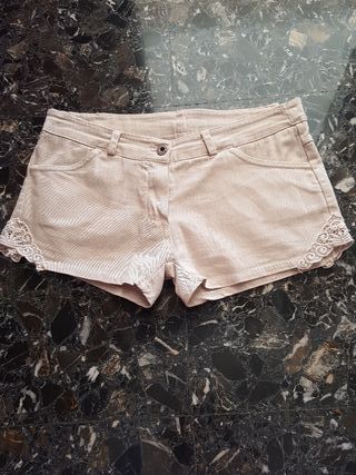 Pantalón S-M talla pequeño equivale a 36\\/38 de segunda mano por 2 EUR en  Ontinyent en WALLAPOP