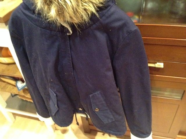 Chaqueta Azul con capucha, M