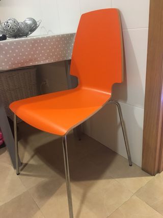 Naranjas Unidades € De 15 Segunda Por Sillas Ikea2 En Mano ULVGSpqzM