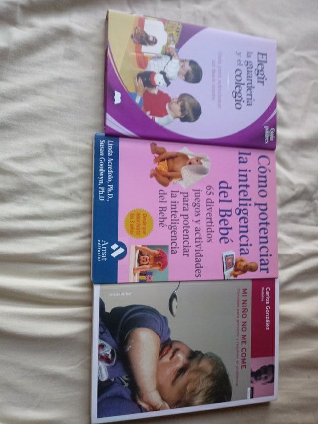 Lote libros estimulación bebes
