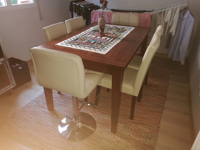 Mesa comedor madera extensible de segunda mano por 210 € en Madrid ... Mesa comedor madera extensible de segunda mano por 210 € en Madrid ...