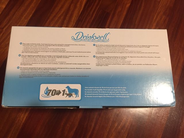 Fuente agua para perros/gatos