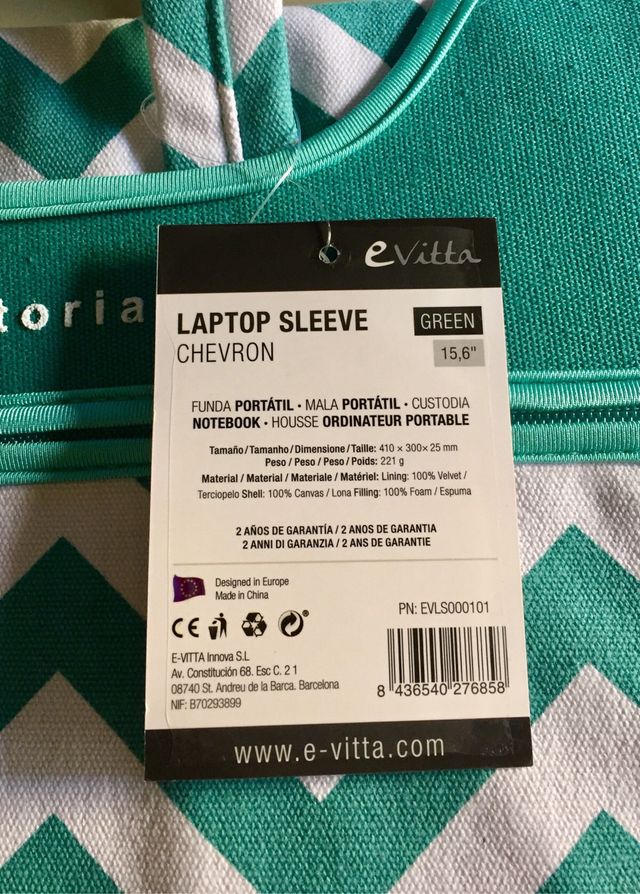 Funda portatil de tela