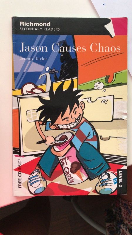 Libro lectura Inglés. Jason Causes Chaos