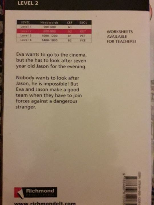 Libro lectura Inglés. Jason Causes Chaos