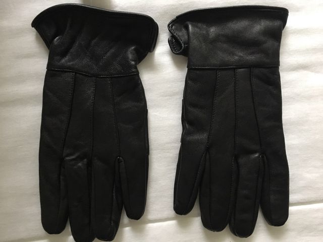 Guantes piel caballero