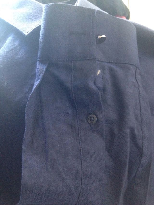Camisa Zara azul nueva casual