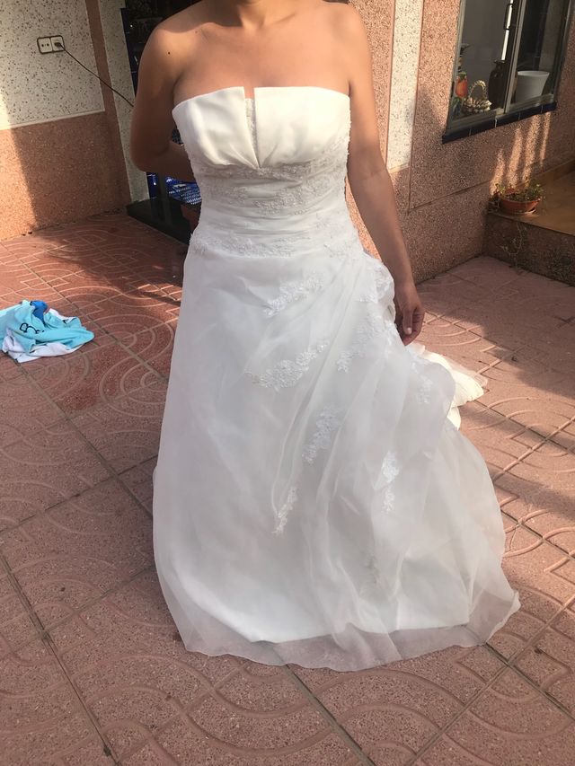 vestido de novia pro novias de segunda mano por 250 € en sant vicenç