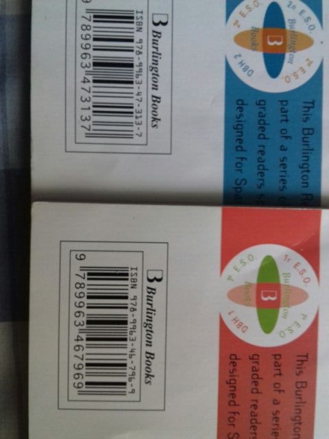 libros de lectura de ingles 1 y 2 de la eso