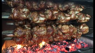 Asadores De Pollos Rotativos En  Stock