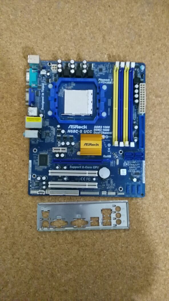 placa am2 + n68c-s ucc combo