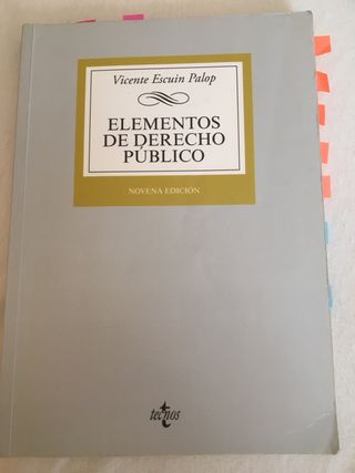 Libros derecho administrativo de segunda mano en WALLAPOP