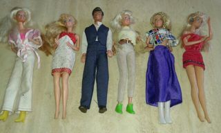 muñecas barbies antiguas
