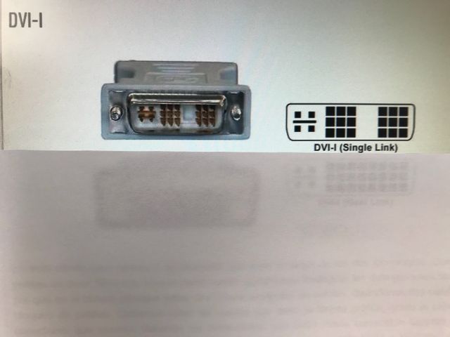 Cable DVI-I a vga 3 metros