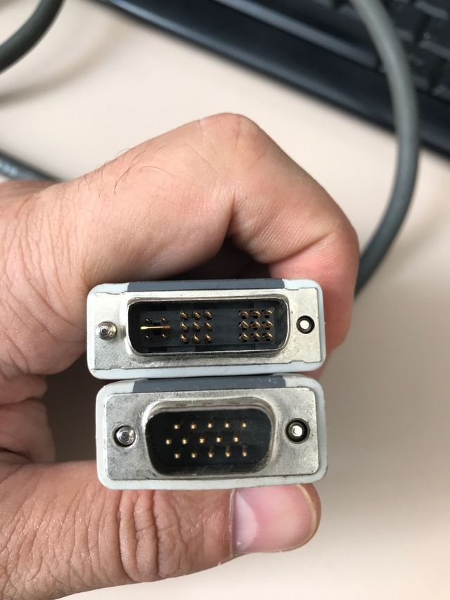 Cable DVI-I a vga 3 metros