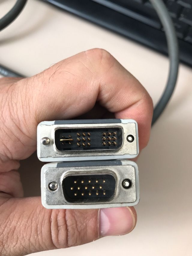 Cable DVI-I a vga 3 metros
