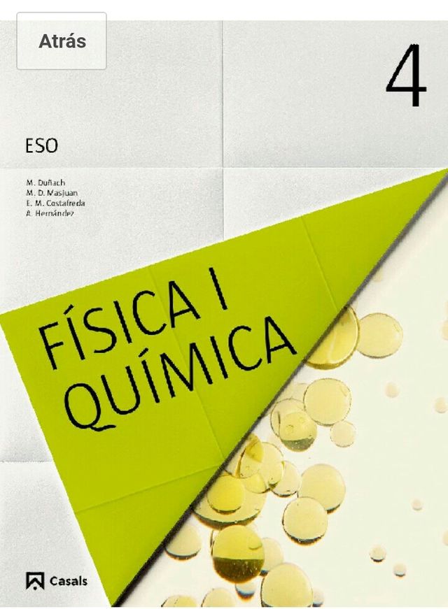 Libro fisica 4 eso de segunda mano por 20 € en Montblanc en WALLAPOP Libro fisica 4 eso de segunda mano por 20 € en Montblanc en WALLAPOP