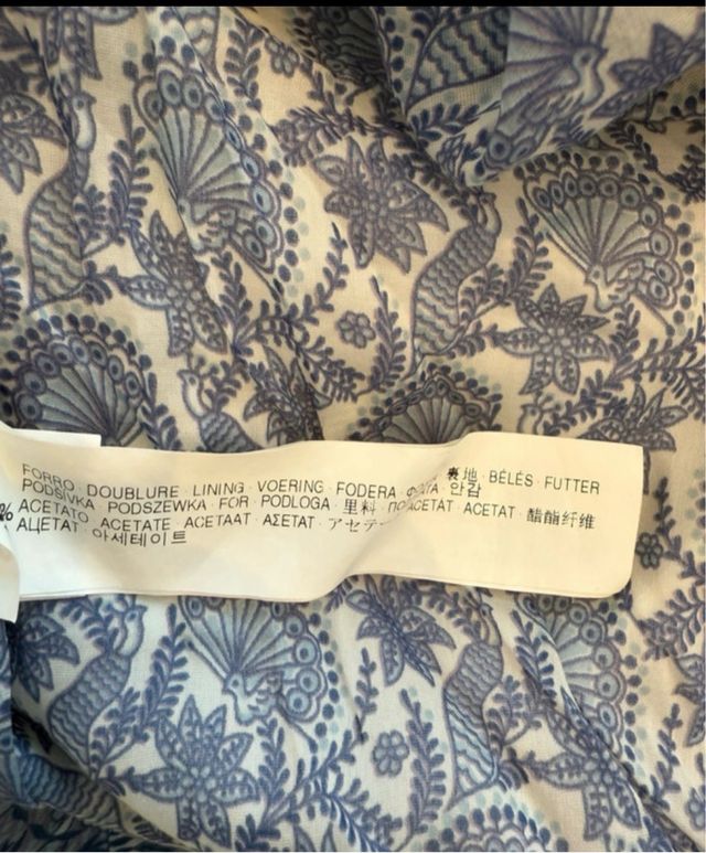 VESTIDO DE ZARA. TALLA M