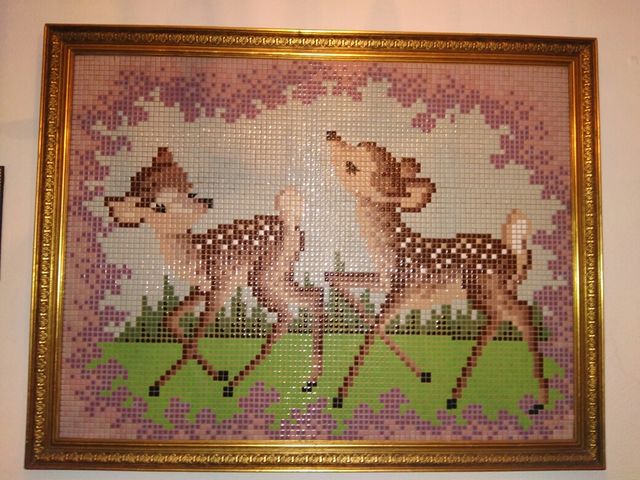 cuadro mosaico de Bambi