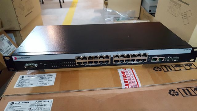ENTERASYS ETHERNET SWITCH A2H124-24