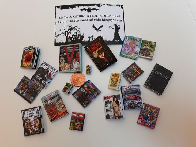 cómics libros y revistas miniatura LEER