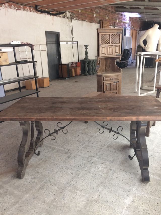 Mesa comedor rústica de segunda mano por 200 € en Girona en WALLAPOP Mesa comedor rústica de segunda mano por 200 € en Girona en WALLAPOP