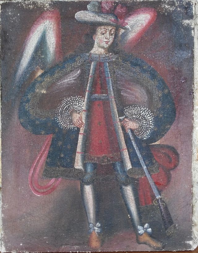 Arcabucero Angel Painting (Perù)