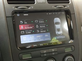 Radio navegador Android pantalla 9. Seat skoda vw
