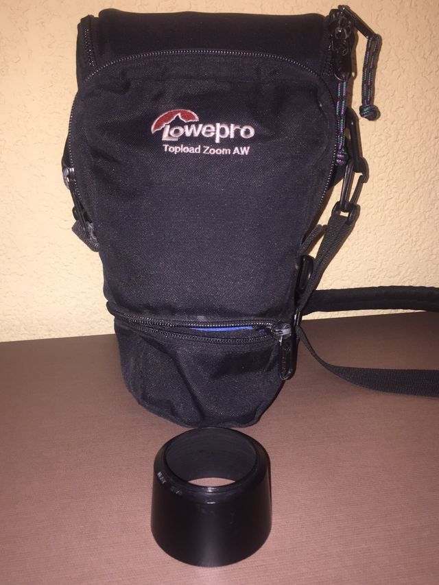 Camara de fotos con objetivo